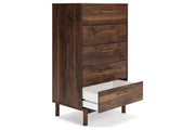Calverson Mocha Platform Bedroom Set from Ashley - DMV Furniture