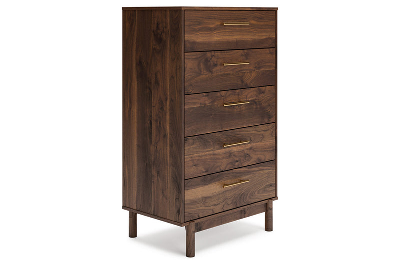 Calverson Mocha Platform Bedroom Set from Ashley - DMV Furniture