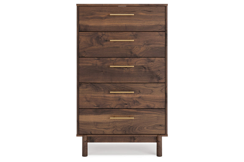 Calverson Mocha Platform Bedroom Set from Ashley - DMV Furniture