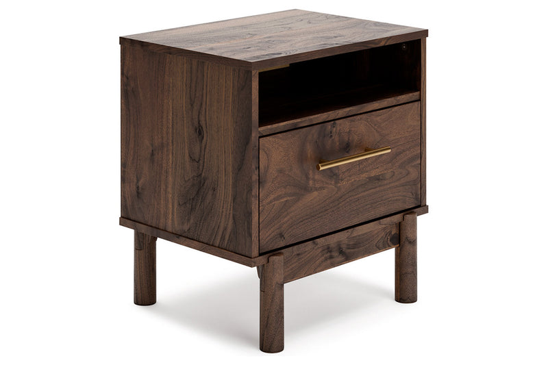 Calverson Mocha Platform Bedroom Set from Ashley - DMV Furniture