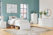 Onita White Youth Platform Bedroom Set from Ashley - DMV Furniture