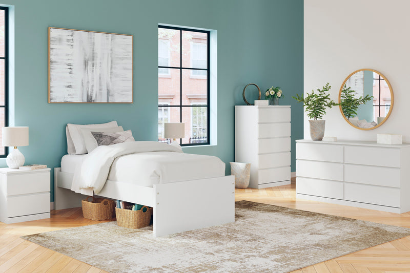 Onita White Youth Platform Bedroom Set from Ashley - DMV Furniture