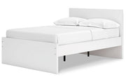 Onita White Full Panel Platform Bed -  Ashley - DMV Furniture