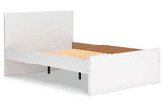 Onita White Full Panel Platform Bed -  Ashley - DMV Furniture