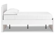 Onita White Full Panel Platform Bed -  Ashley - DMV Furniture