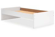 Onita White Twin Platform Bed from Ashley - DMV Furniture
