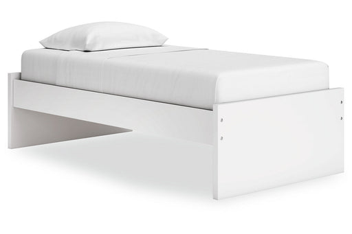 Onita White Twin Platform Bed from Ashley - DMV Furniture