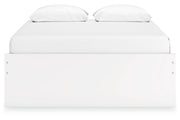 Onita White Queen Platform Bed from Ashley - DMV Furniture