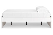 Onita White Queen Platform Bed from Ashley - DMV Furniture