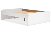 Onita White Full Platform Bed from Ashley - DMV Furniture