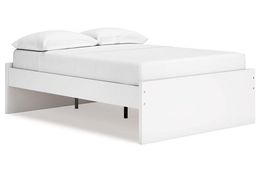 Onita White Full Platform Bed from Ashley - DMV Furniture