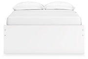 Onita White Full Platform Bed from Ashley - DMV Furniture