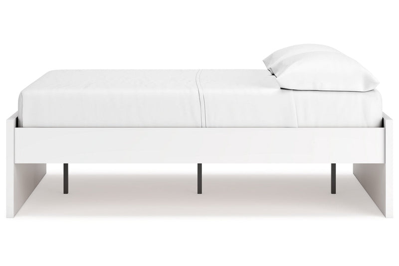 Onita White Full Platform Bed from Ashley - DMV Furniture