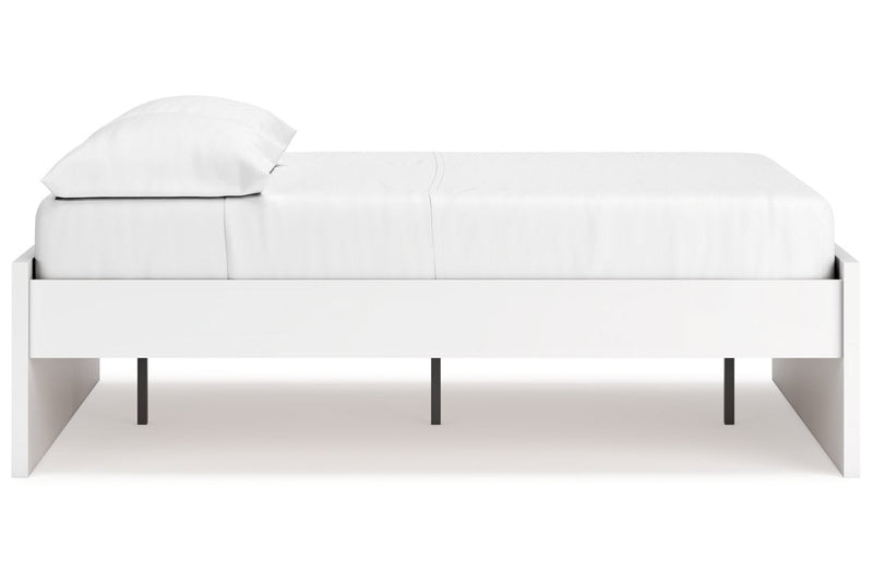 Onita White Full Platform Bed from Ashley - DMV Furniture