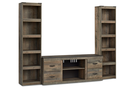 Trinell Brown 3-Piece Entertainment Center -  Ashley - DMV Furniture