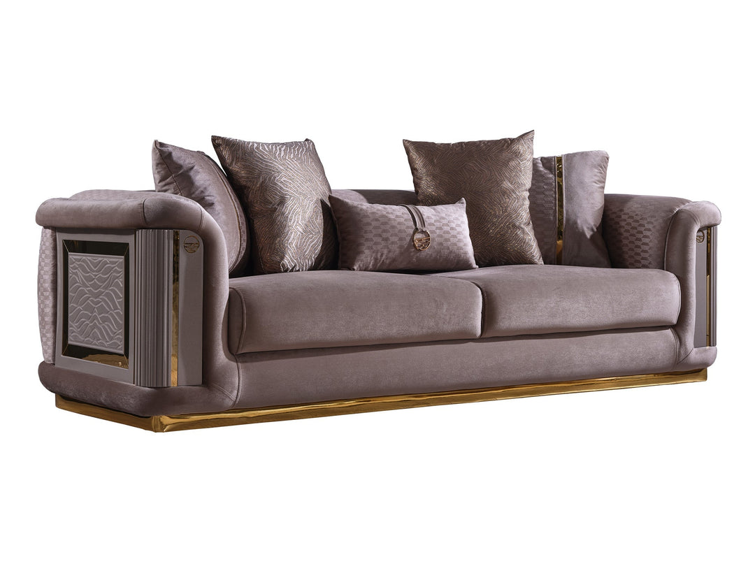 Elegance 93" Wide Square Arm Sofa