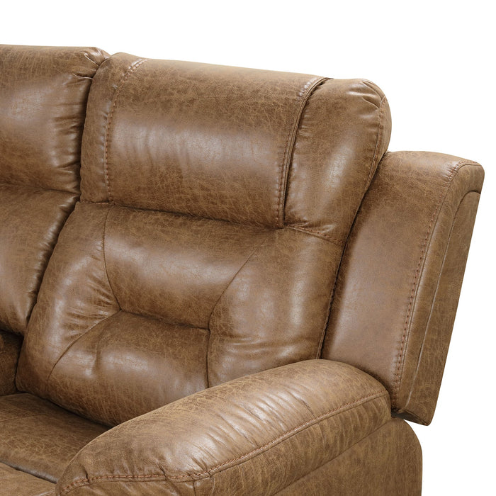 Ezekius Brown Sofa