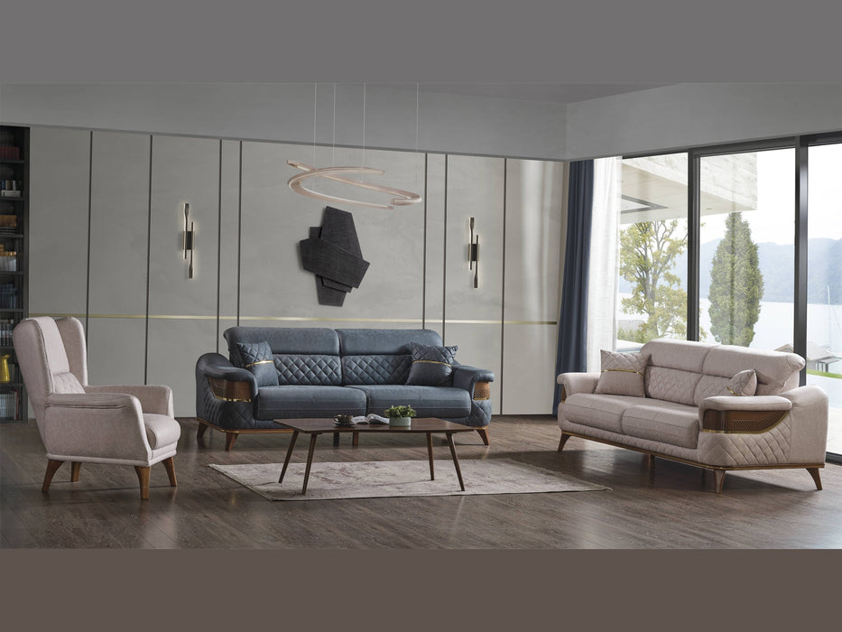 Kristal 90" Wide Extendable Sofa