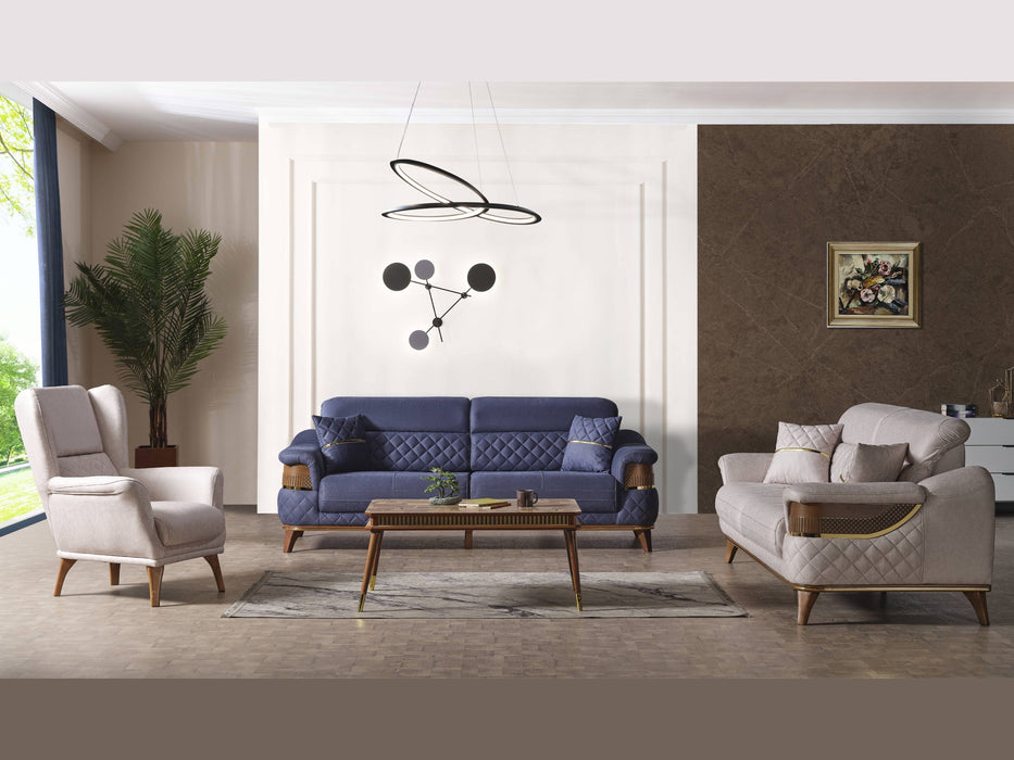 Kristal 90" Wide Extendable Sofa