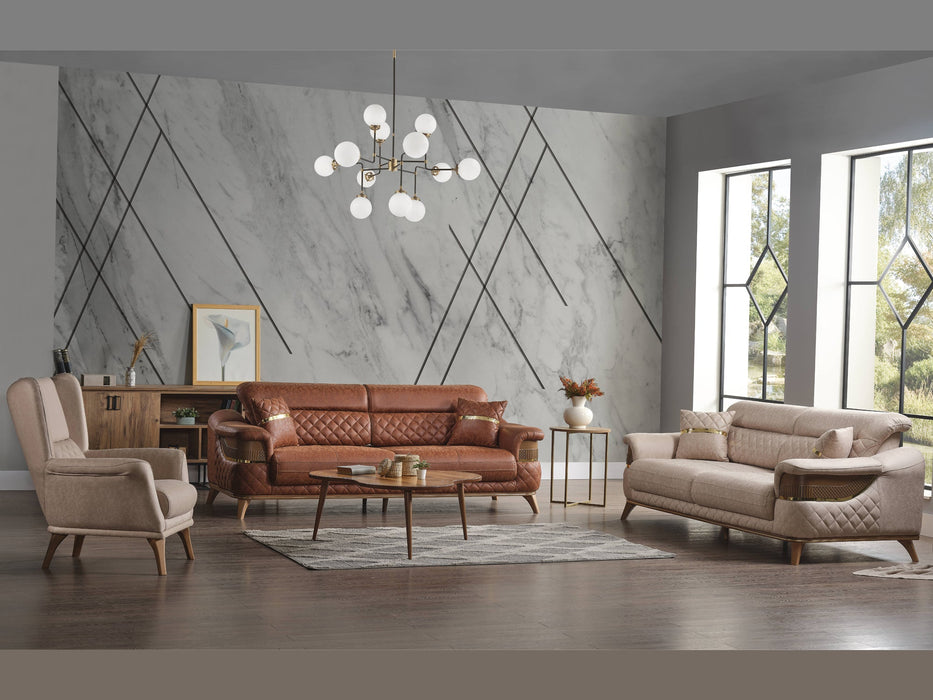 Kristal 90" Wide Extendable Sofa