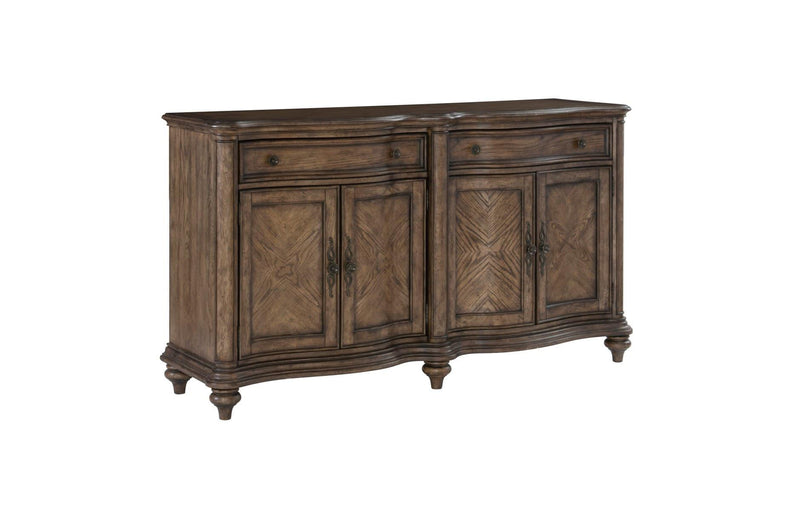 Heath Court Buffet In Brown Oak Traditional | Homelegance