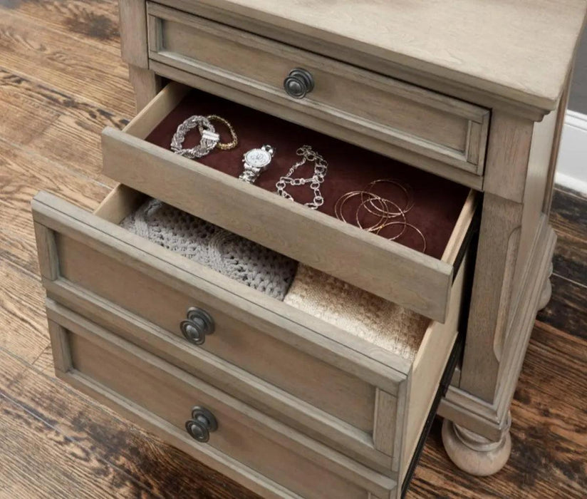 Bethel Nightstand In Gray 2259Gy-4 | Homelegance