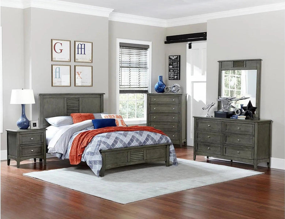 Garcia 5 Drawer Chest In Gray 2046-9 | Homelegance