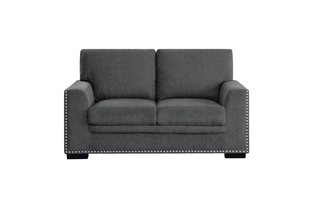 Morelia 3 Piece Living Room Set In Charcoal 9468Cc | Homelegance