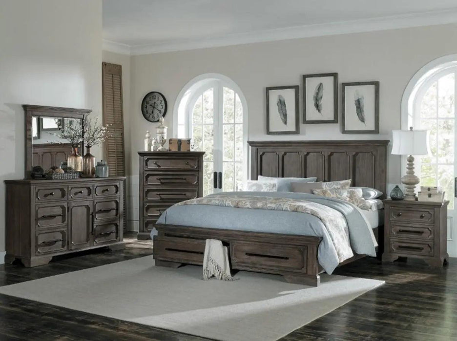 Taulon Chest In Dark Oak 5438-9 | Homelegance