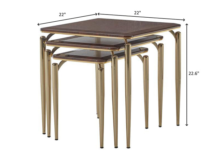 Plaza Nesting Table