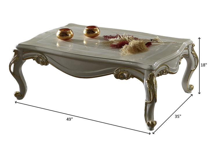 Hunkar 49" Wide Coffee Table