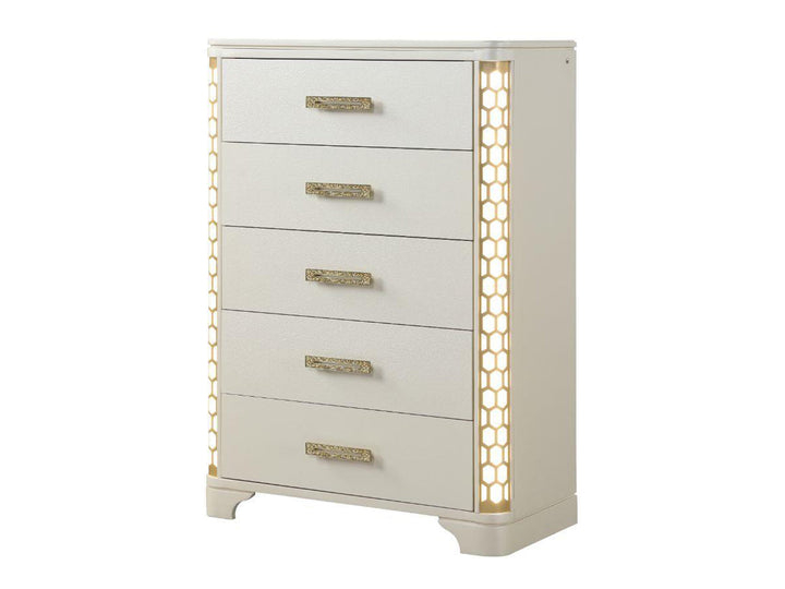 Jasmine 37" Wide 5 Drawer Chest