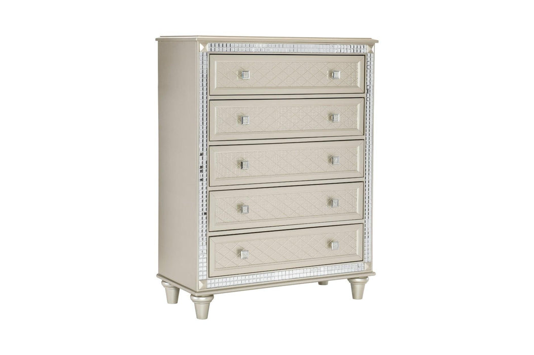 Juliette Bedroom Set In Champagne | Homelegance