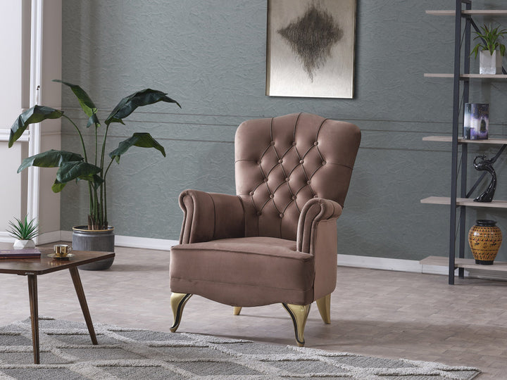 Karizma 32" Wide Tufted Armchair