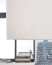 Schylarmont Antique Gray/White 2-Piece Table Lamp Set from Ashley - DMV Furniture