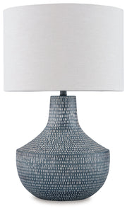 Schylarmont Antique Gray/White 2-Piece Table Lamp Set from Ashley - DMV Furniture
