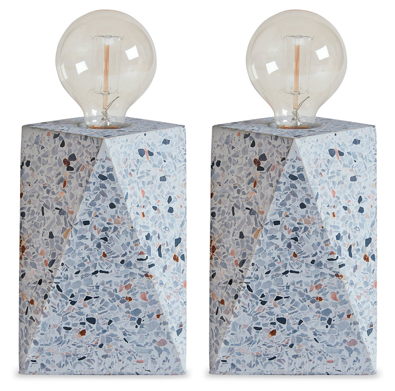 Maywick White Table Lamp (Set of 2) from Ashley - DMV Furniture