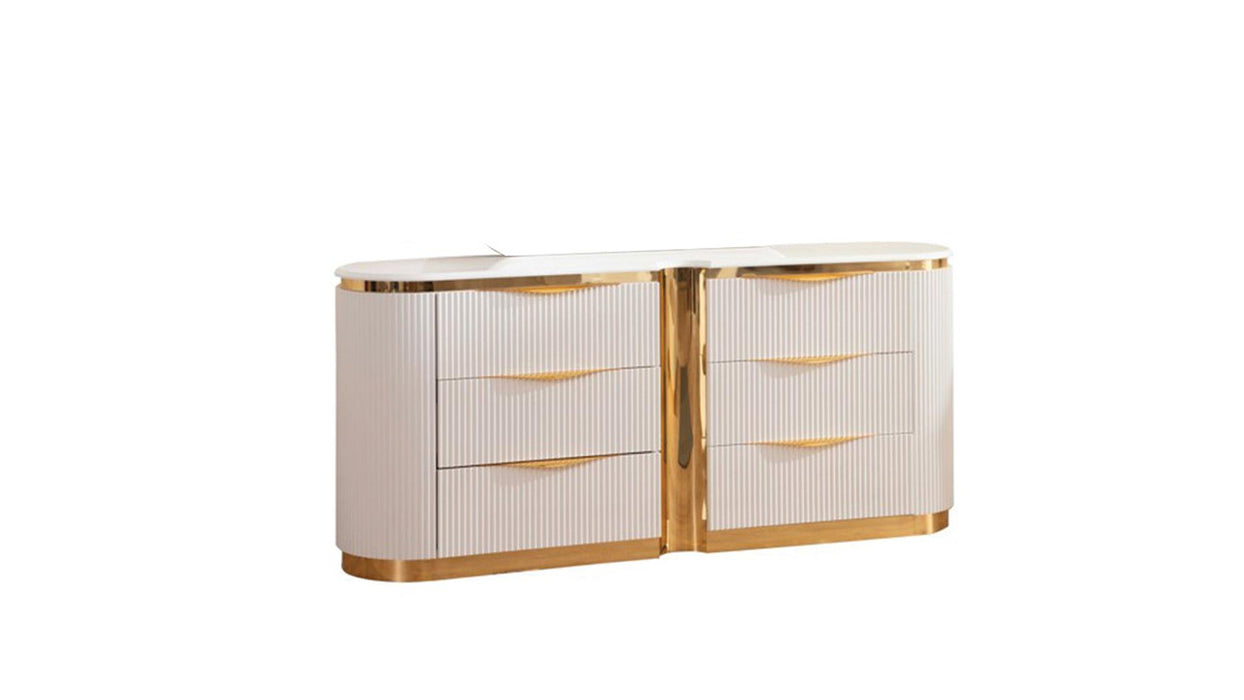 Laura Bedroom Set Collection In White