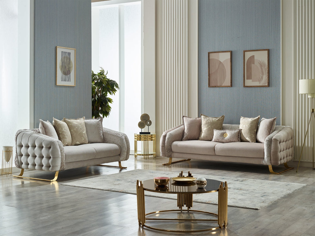 Laguna 75" Wide Tufted Loveseat