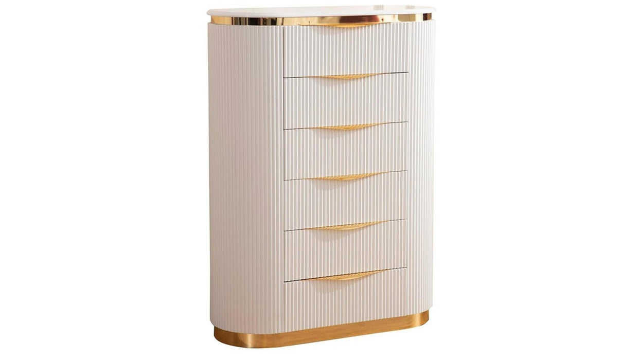 Laura Bedroom Set Collection In White