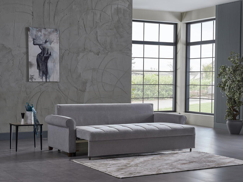 Mocca Koopsi Gray Sleeper Sofa
