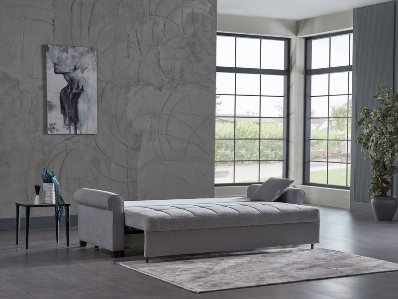 Mocca Koopsi Gray Living Room Set