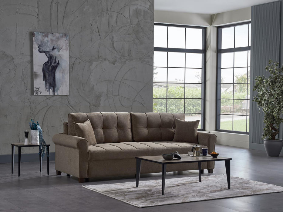Mocca Koopsi Brown Living Room Set