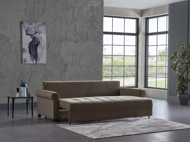 Mocca Koopsi Brown Sleeper Sofa