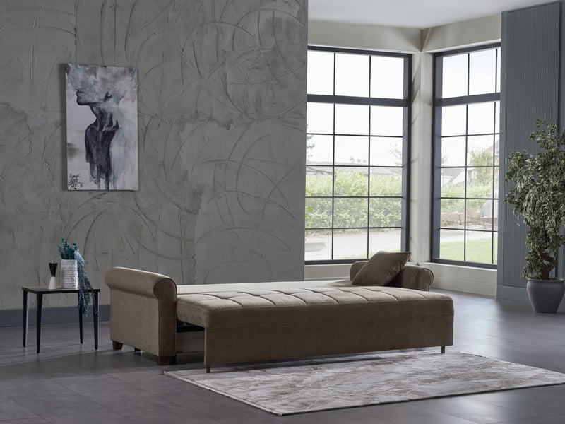 Mocca Koopsi Brown Sleeper Sofa