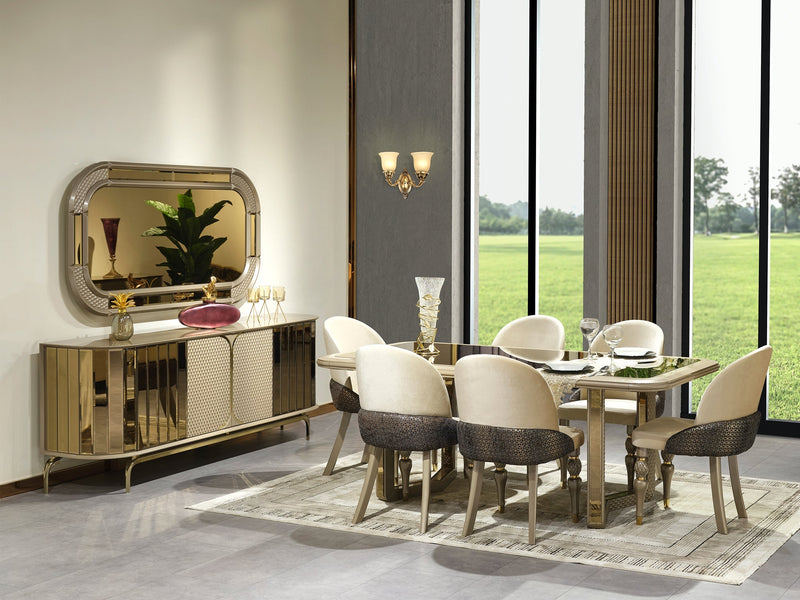Madrid 6 Person Dining Room Set