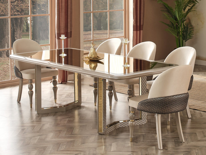 Madrid 8 Person Dining Room Set