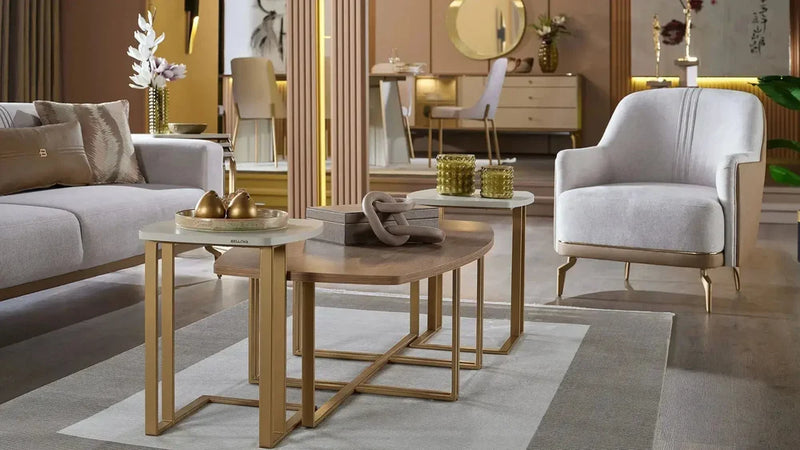 Montella Beige Accent Chair