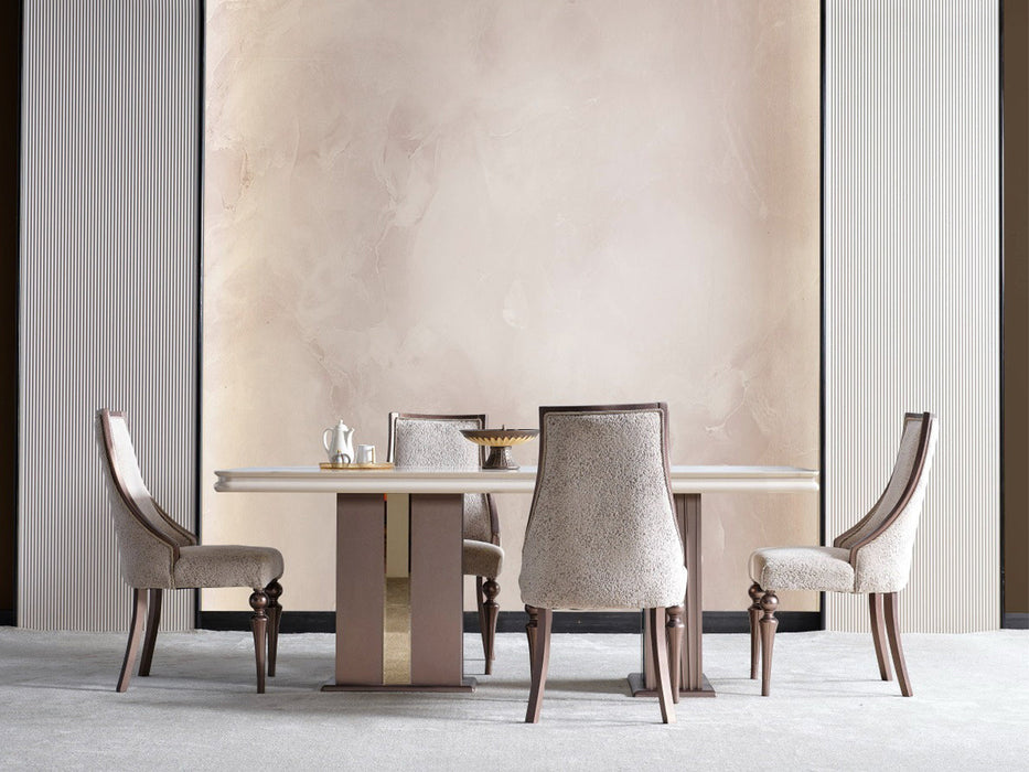 Nirvana Kanss 8 Person Dining Room Set