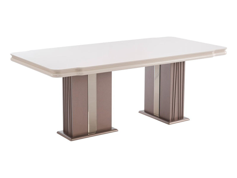 Nirvana Kanss 130" Wide 12 Person Dining Table